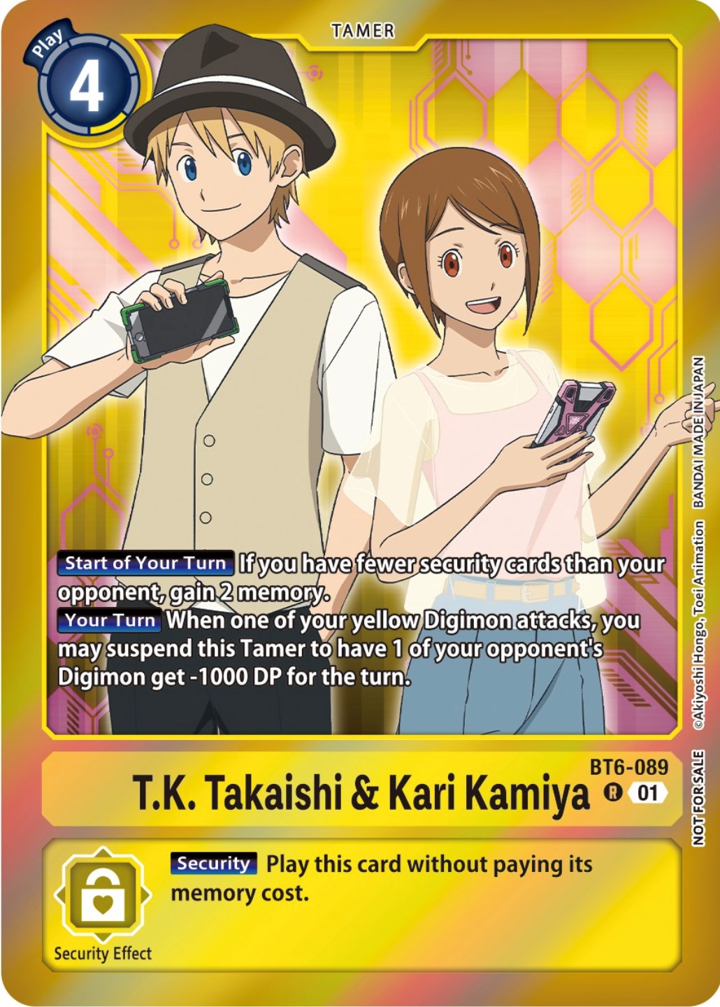 T.K. Takaishi & Kari Kamiya [BT6-089] (Event Pack 5) [Double Diamond Promos] | Anubis Games and Hobby