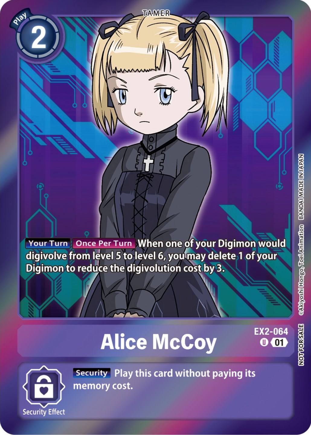 Alice McCoy [EX2-064] (Event Pack 5) [Digital Hazard Promos] | Anubis Games and Hobby