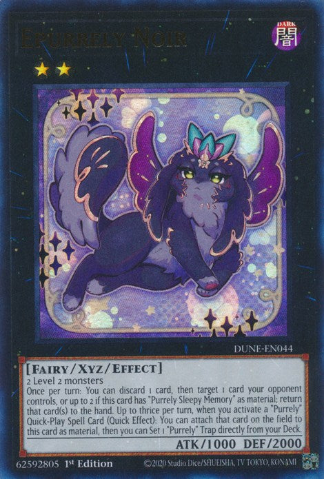 Epurrely Noir [DUNE-EN044] Ultra Rare | Anubis Games and Hobby