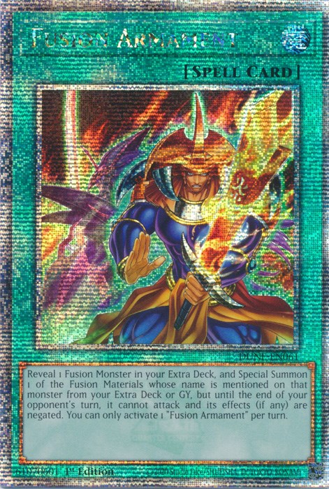 Fusion Armament [DUNE-EN061] Quarter Century Secret Rare | Anubis Games and Hobby