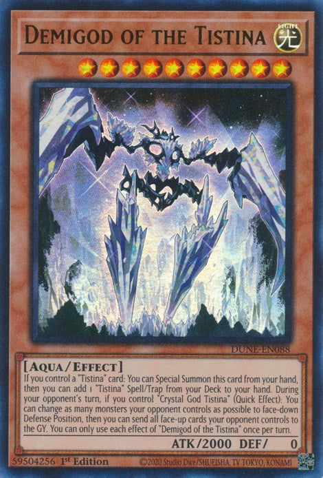Demigod of the Tistina [DUNE-EN088] Ultra Rare | Anubis Games and Hobby