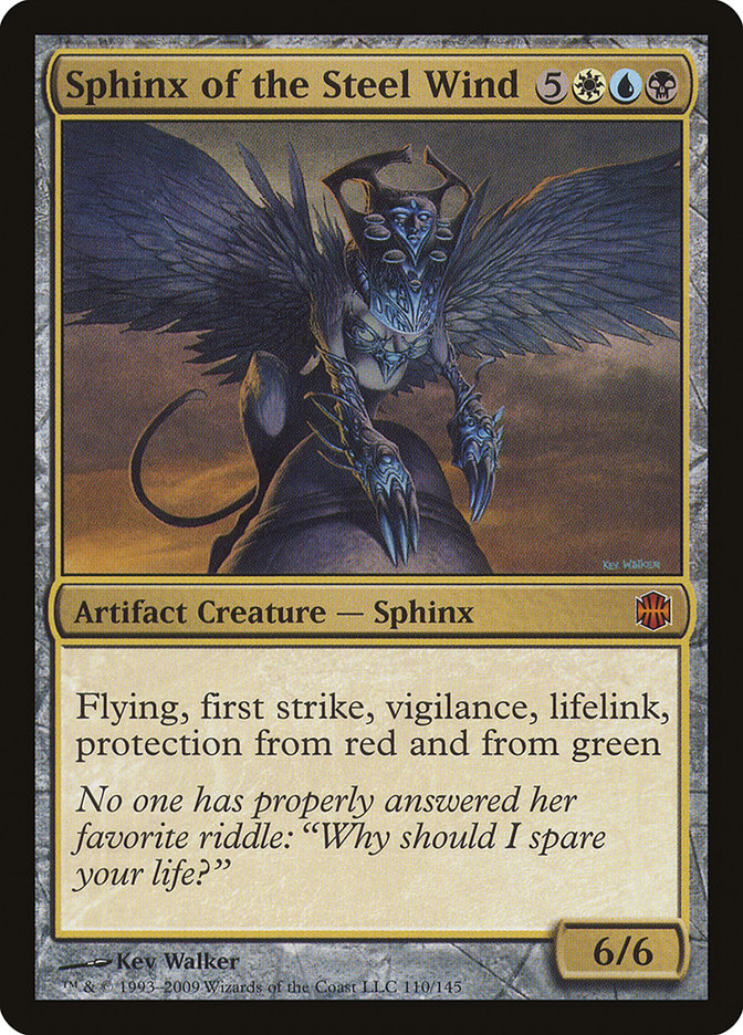 Sphinx of the Steel Wind [Alara Reborn] | Anubis Games and Hobby