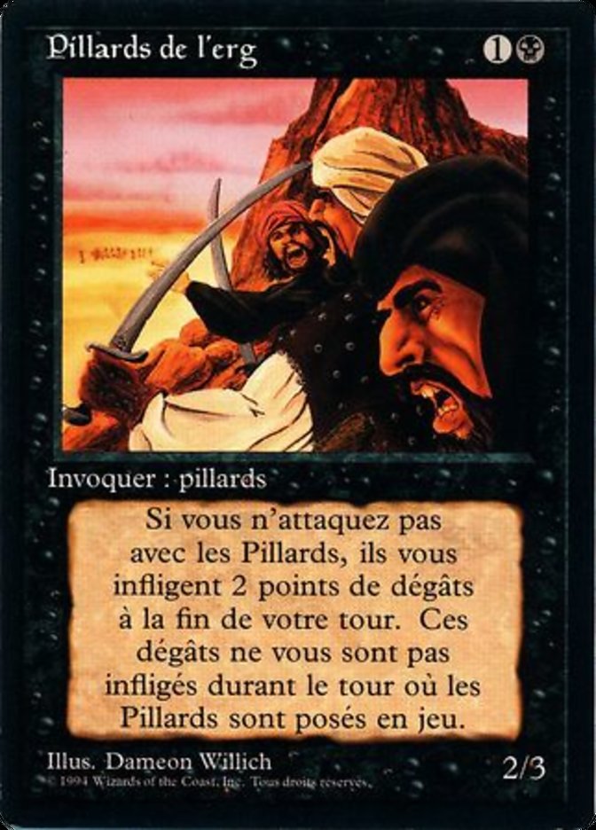 Erg Raiders [Foreign Black Border] | Anubis Games and Hobby