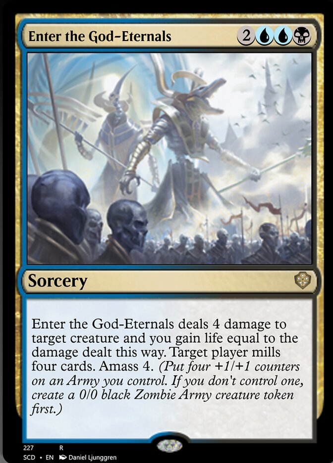 Enter the God-Eternals [Starter Commander Decks] | Anubis Games and Hobby