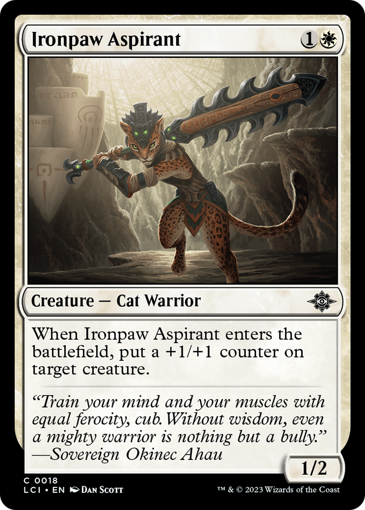 Ironpaw Aspirant [The Lost Caverns of Ixalan] | Anubis Games and Hobby