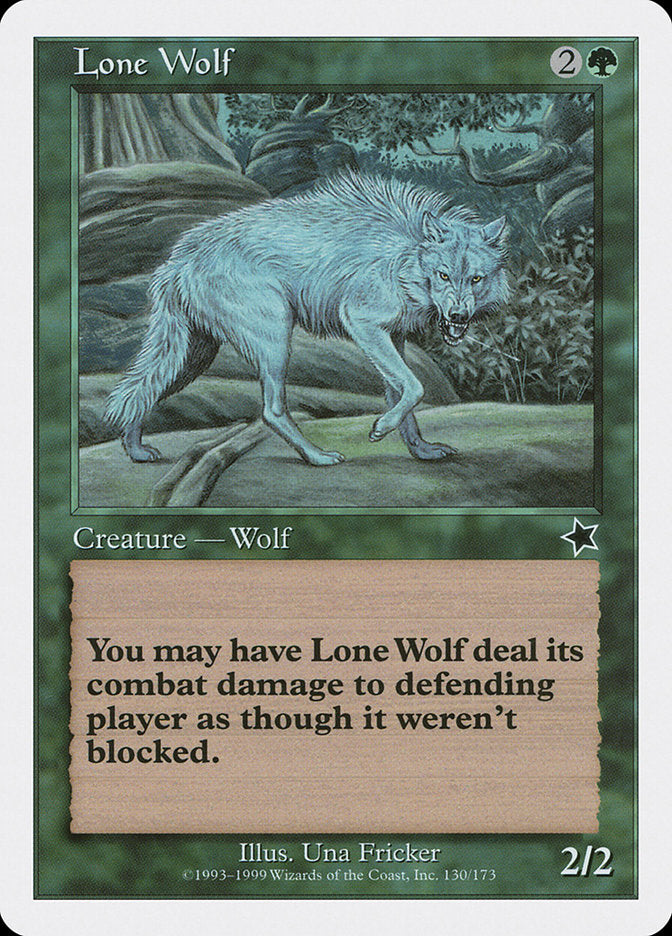 Lone Wolf [Starter 1999] | Anubis Games and Hobby