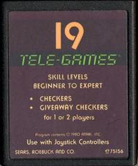 Checkers [Tele Games] - Atari 2600 | Anubis Games and Hobby