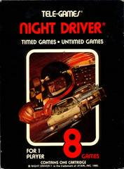 Night Driver [Tele Games] - Atari 2600 | Anubis Games and Hobby