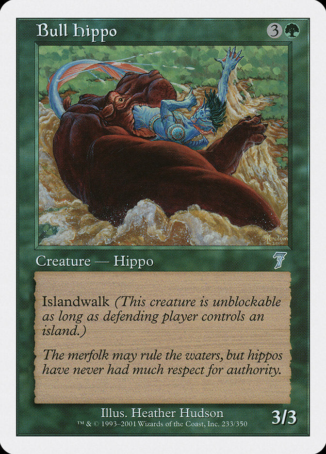Bull Hippo [Seventh Edition] | Anubis Games and Hobby