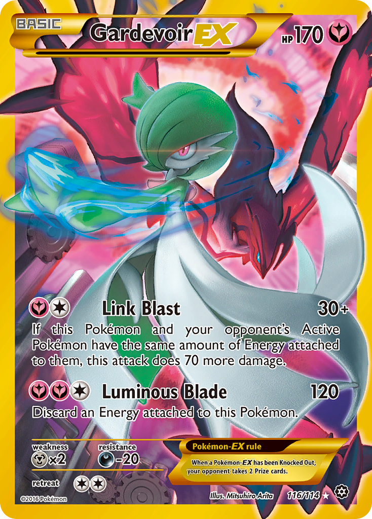 Gardevoir EX (116/114) [XY: Steam Siege] | Anubis Games and Hobby