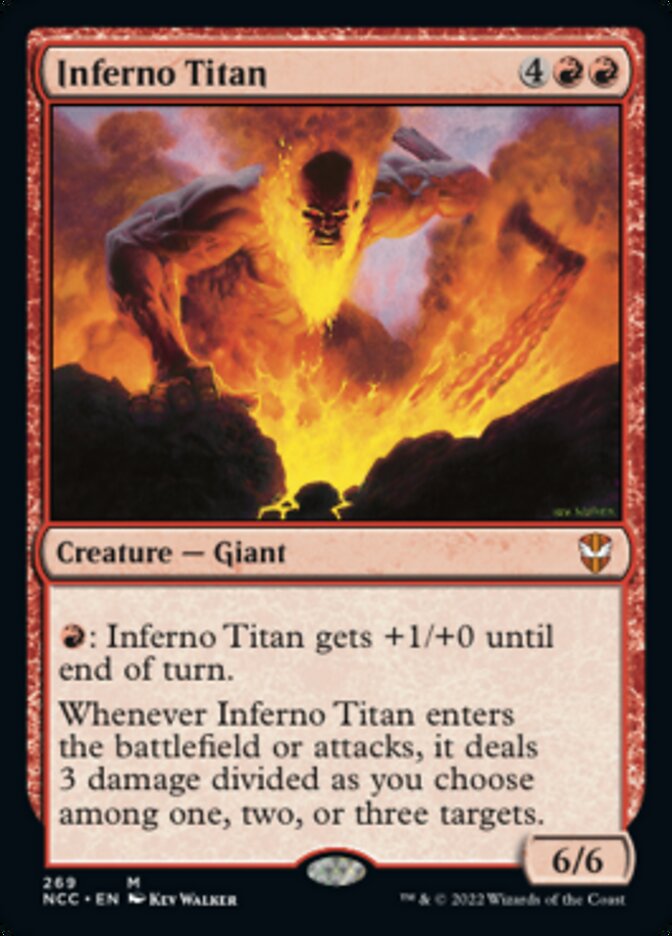 Inferno Titan [Streets of New Capenna Commander] | Anubis Games and Hobby