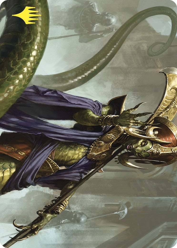 Sidisi, Brood Tyrant Art Card (Gold-Stamped) [Commander Masters Art Series] | Anubis Games and Hobby