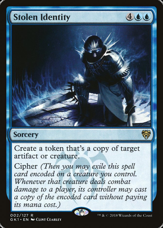 Stolen Identity [Guilds of Ravnica Guild Kit] | Anubis Games and Hobby