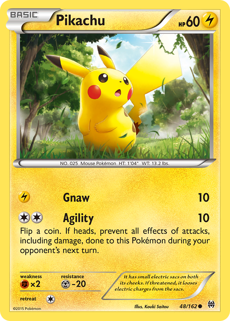 Pikachu (48/162) [XY: BREAKthrough] | Anubis Games and Hobby