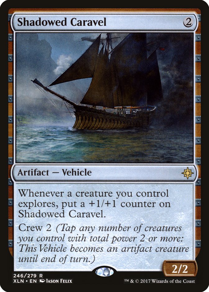 Shadowed Caravel [Ixalan] | Anubis Games and Hobby