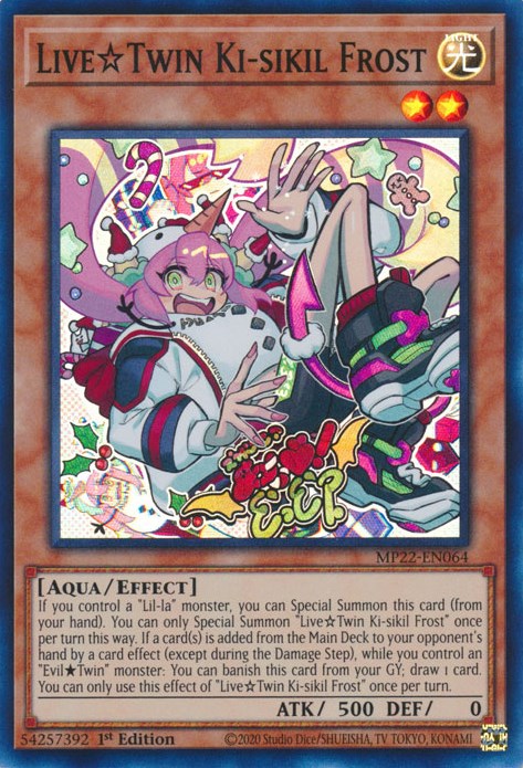 Live☆Twin Ki-sikil Frost [MP22-EN064] Super Rare | Anubis Games and Hobby