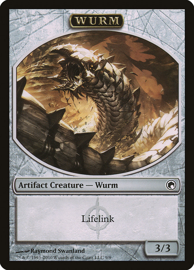 Wurm Token (9/9) [Scars of Mirrodin Tokens] | Anubis Games and Hobby