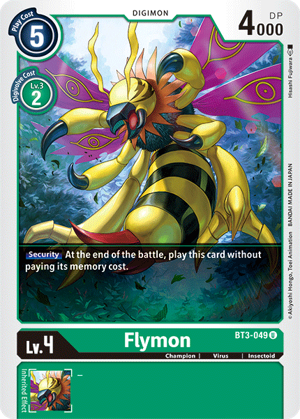 Flymon [BT3-049] [Release Special Booster Ver.1.5] | Anubis Games and Hobby