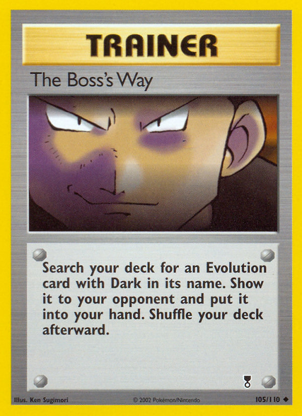 The Boss's Way (105/110) [Legendary Collection] | Anubis Games and Hobby