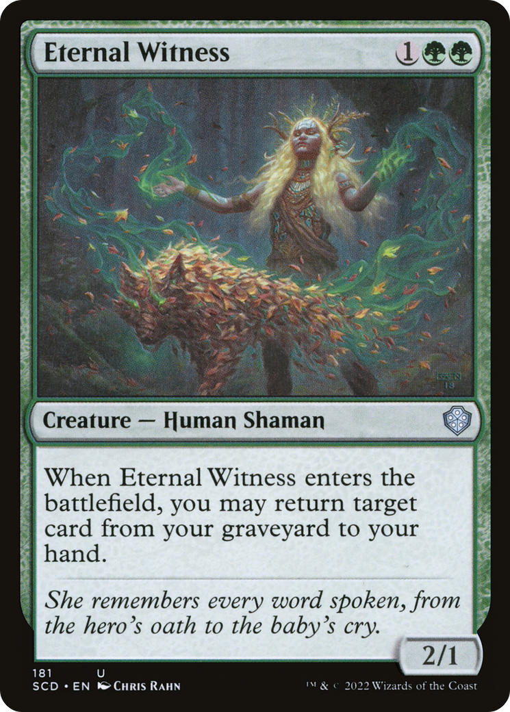 Eternal Witness [Starter Commander Decks] | Anubis Games and Hobby