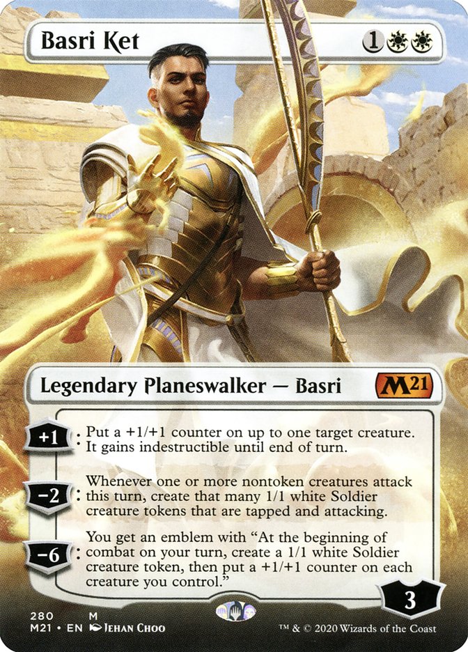 Basri Ket (Borderless) [Core Set 2021] | Anubis Games and Hobby