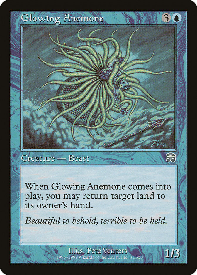 Glowing Anemone [Mercadian Masques] | Anubis Games and Hobby