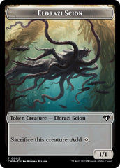 Eldrazi Scion // Satyr Double-Sided Token [Commander Masters Tokens] | Anubis Games and Hobby