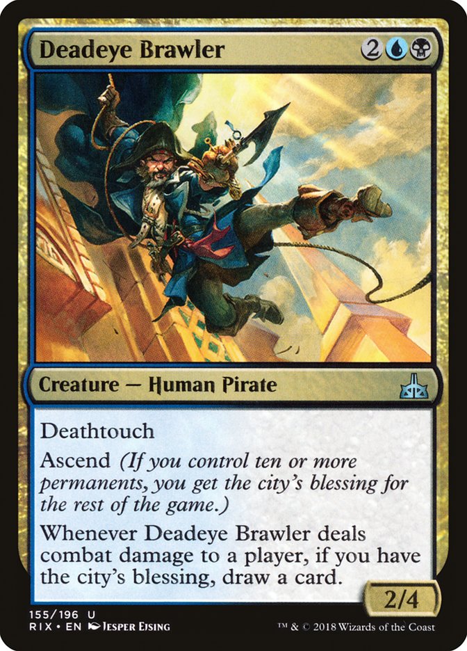 Deadeye Brawler [Rivals of Ixalan] | Anubis Games and Hobby