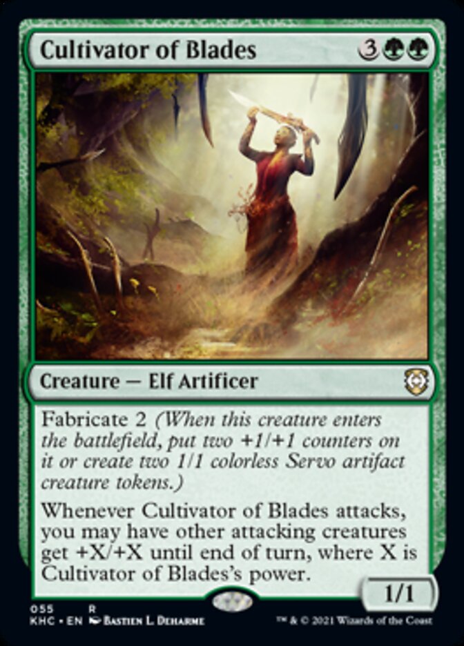 Cultivator of Blades [Kaldheim Commander] | Anubis Games and Hobby