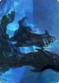 Cosima, God of the Voyage Art Card [Kaldheim Art Series] | Anubis Games and Hobby