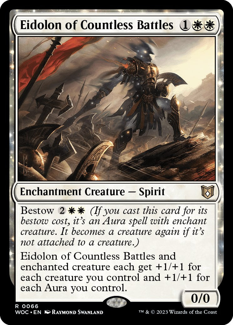 Eidolon of Countless Battles [Wilds of Eldraine Commander] | Anubis Games and Hobby