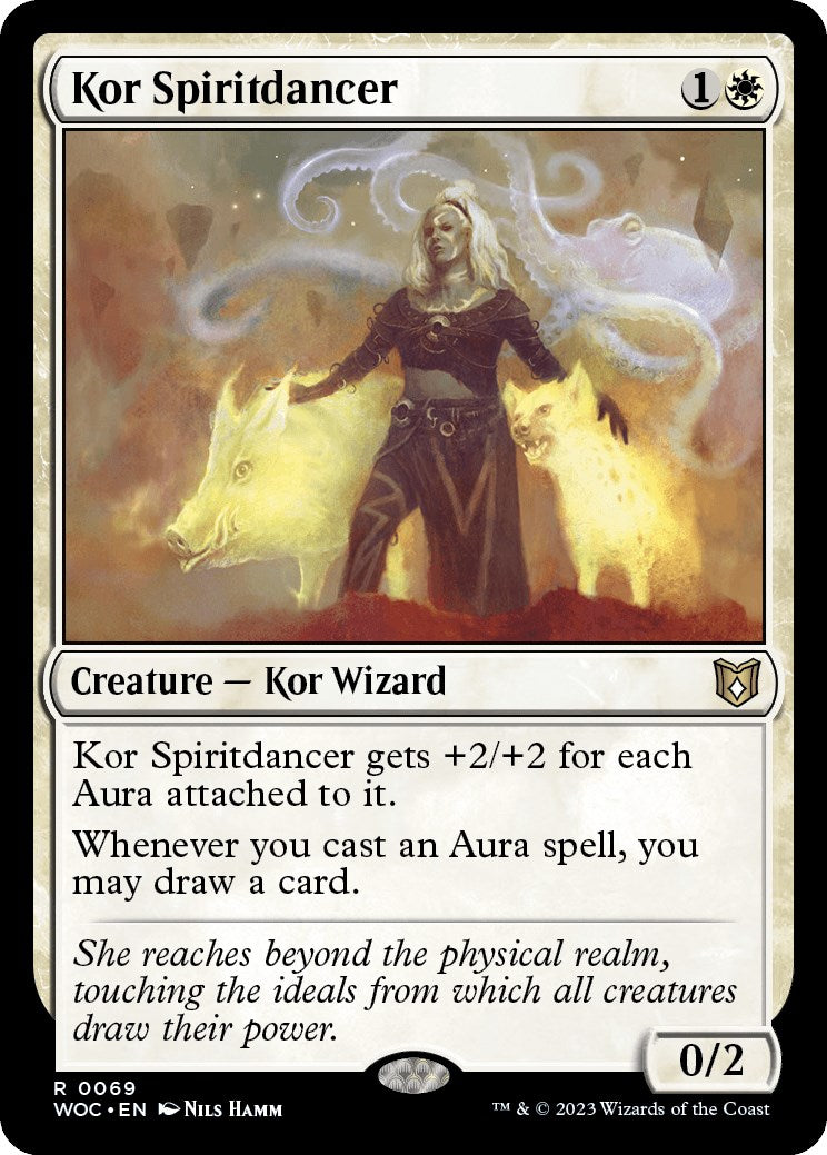 Kor Spiritdancer [Wilds of Eldraine Commander] | Anubis Games and Hobby