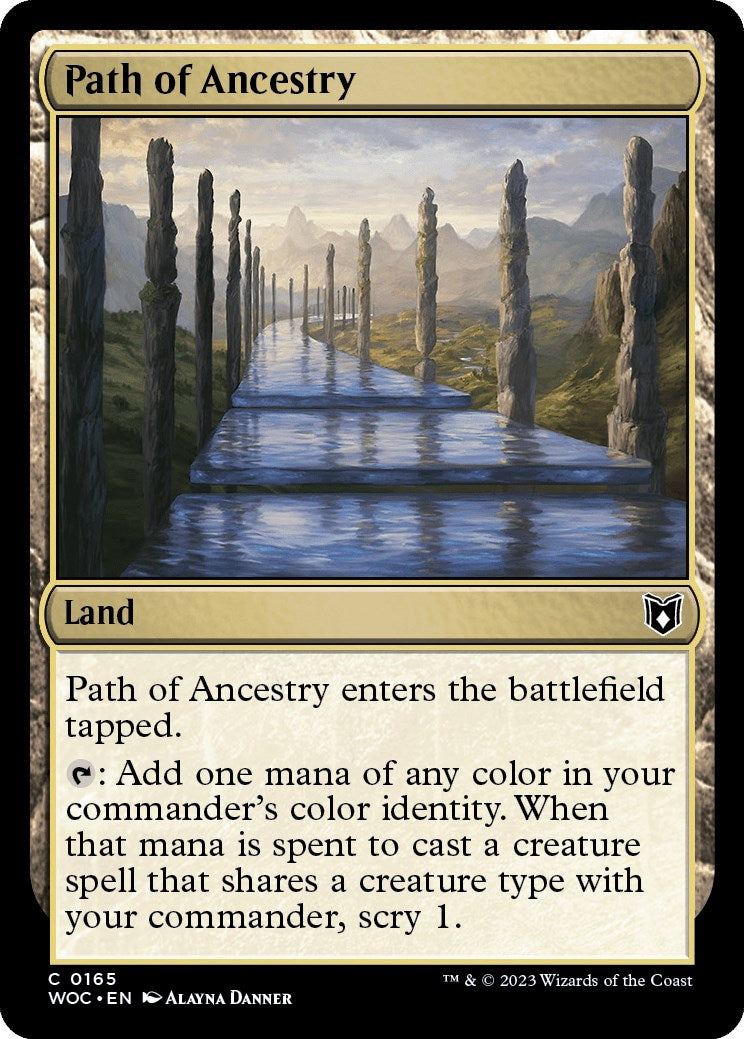 Path of Ancestry [Wilds of Eldraine Commander] | Anubis Games and Hobby