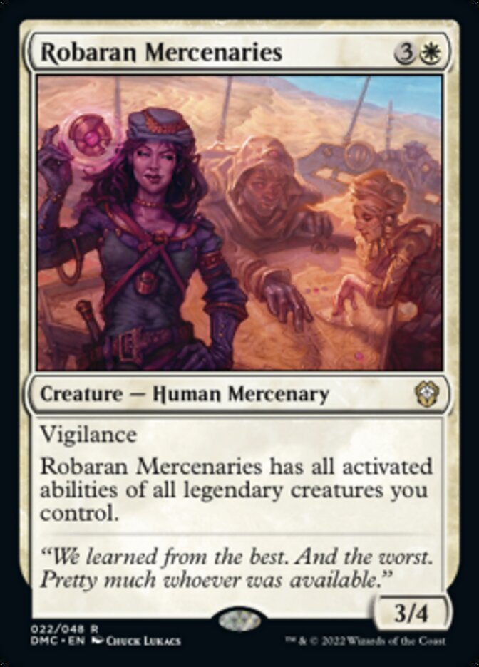 Robaran Mercenaries [Dominaria United Commander] | Anubis Games and Hobby