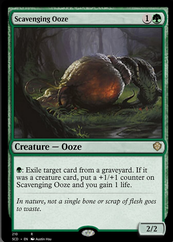 Scavenging Ooze [Starter Commander Decks] | Anubis Games and Hobby