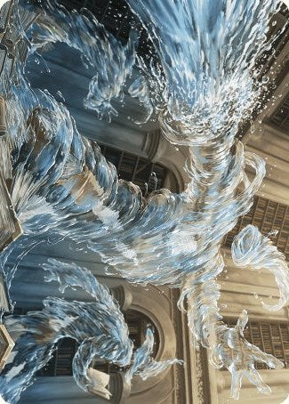 Splashy Spellcaster Art Card [Wilds of Eldraine Art Series] | Anubis Games and Hobby