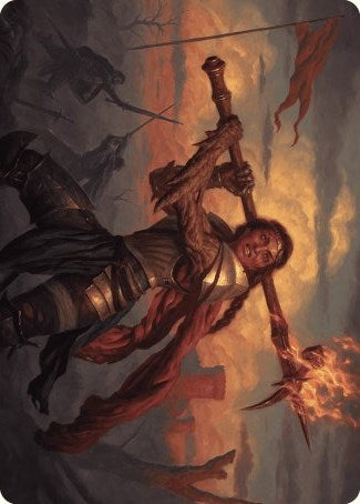 Imodane, the Pyrohammer Art Card [Wilds of Eldraine Art Series] | Anubis Games and Hobby