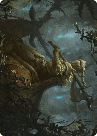 Verdant Outrider Art Card [Wilds of Eldraine Art Series] | Anubis Games and Hobby