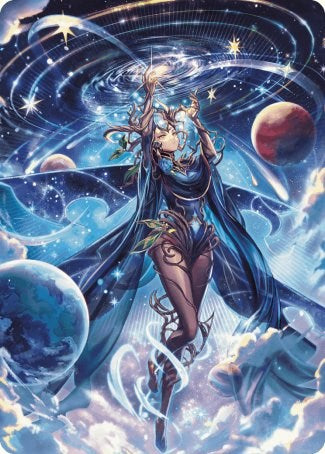 Omniscience Anime Art Card [Wilds of Eldraine Art Series] | Anubis Games and Hobby