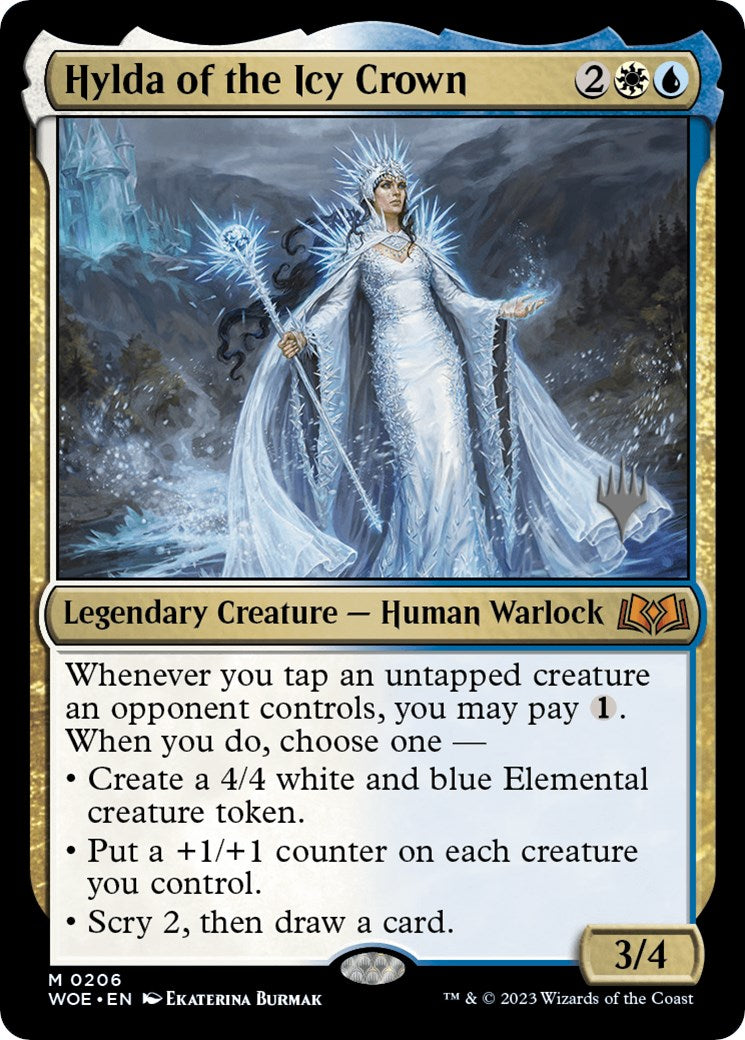 Hylda of the Icy Crown (Promo Pack) [Wilds of Eldraine Promos] | Anubis Games and Hobby