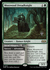 Mosswood Dreadknight // Dread Whispers (Promo Pack) [Wilds of Eldraine Promos] | Anubis Games and Hobby