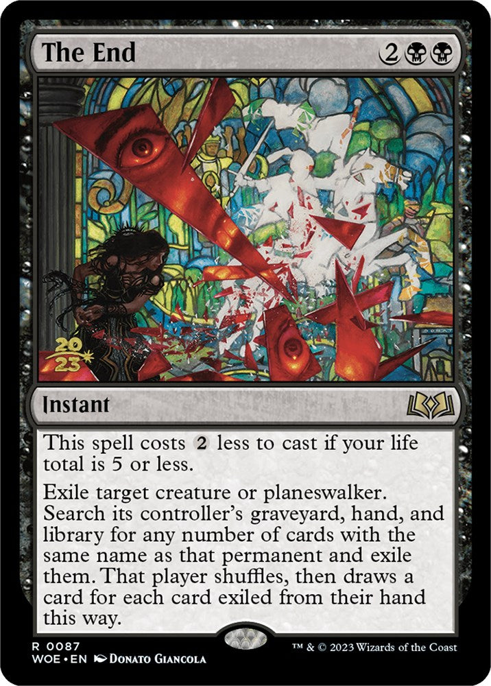 The End [Wilds of Eldraine Prerelease Promos] | Anubis Games and Hobby