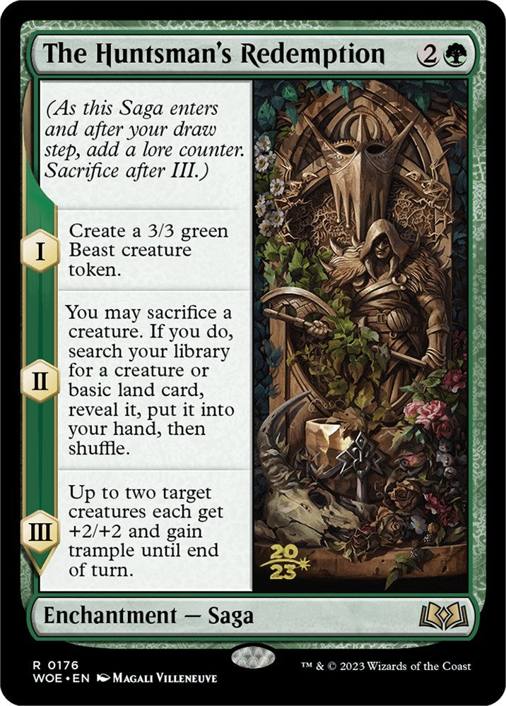 The Huntsman's Redemption [Wilds of Eldraine Prerelease Promos] | Anubis Games and Hobby