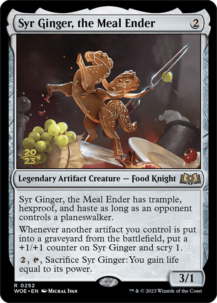 Syr Ginger, the Meal Ender [Wilds of Eldraine Prerelease Promos] | Anubis Games and Hobby