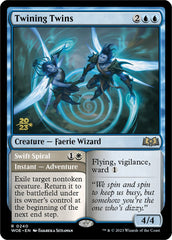Twining Twins // Swift Spiral [Wilds of Eldraine Prerelease Promos] | Anubis Games and Hobby