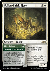 Pollen-Shield Hare // Hare Raising [Wilds of Eldraine Prerelease Promos] | Anubis Games and Hobby