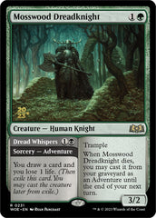 Mosswood Dreadknight // Dread Whispers (Promo Pack) [Wilds of Eldraine Promos] | Anubis Games and Hobby