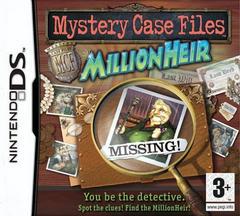 Mystery Case Files MillionHeir - PAL Nintendo DS | Anubis Games and Hobby