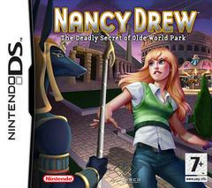 Nancy Drew: The Deadly Secret of Olde World Park - PAL Nintendo DS | Anubis Games and Hobby