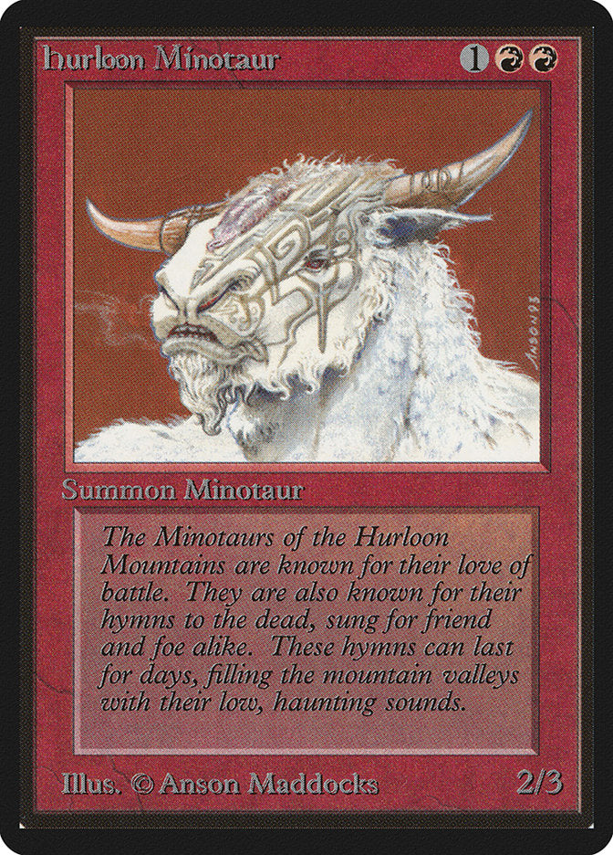 Hurloon Minotaur [Beta Edition] | Anubis Games and Hobby